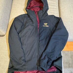 Arc'teryx Grey/Burgundy Jacket
